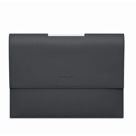 Von Holzhausen The iPad Portfolio Leather Reinvented Case 12.9 Inches Black