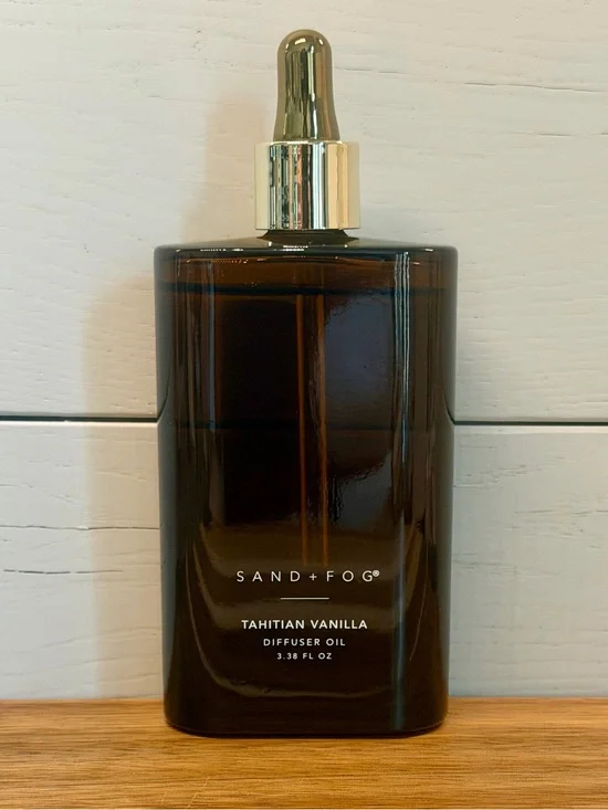 Sand + Fog Tahitian Vanilla Diffuser Oil Jumbo 3.38 oz Multi Use Home Fragrance