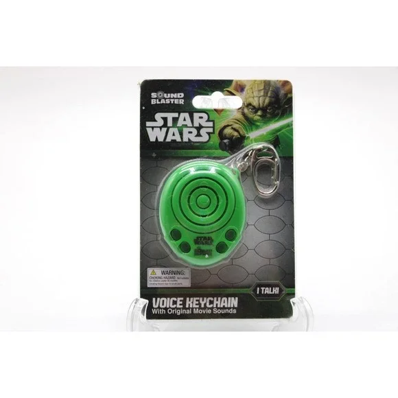 2013 Underground Toys Star‎ Wars Sound Blaster Yoda Voice Keychain SB-003