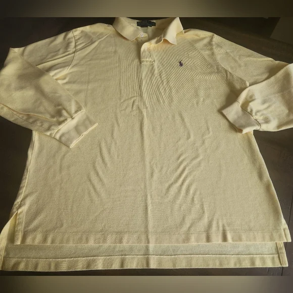 Men's Polo Lakers Colors Long Sleeve XL