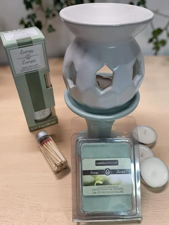 Spa Gift Basket Relaxation Set Wax Warmer Diffuser Mothers Day Gift