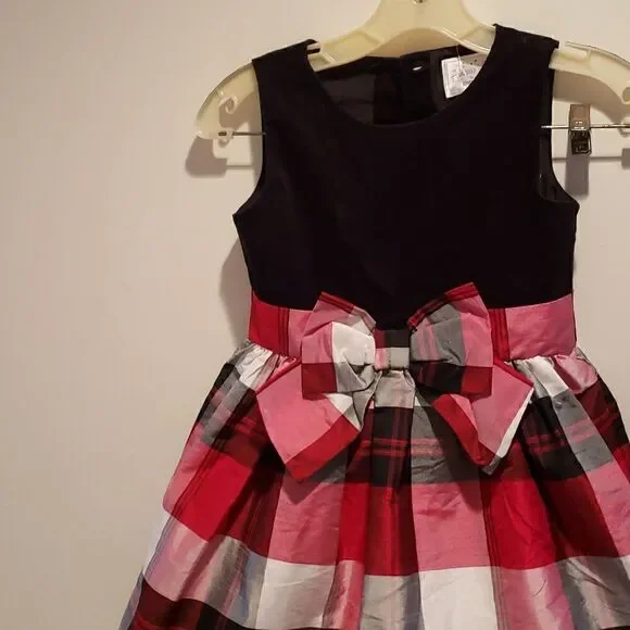 Gymboree  red and black dress