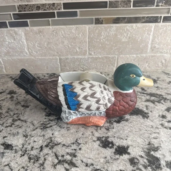 VTG Mallard Duck Standard Tape Dispenser Pond Woodland Animal Decor