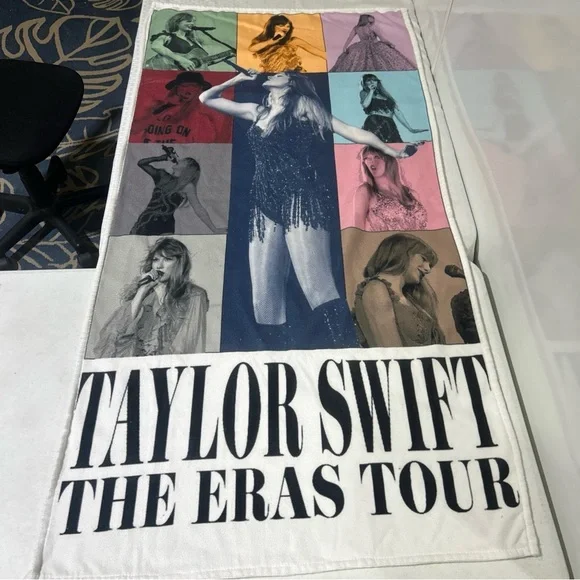 RARE PATTERN Taylor Swift 'The Eras' Tour Beach Towel 56