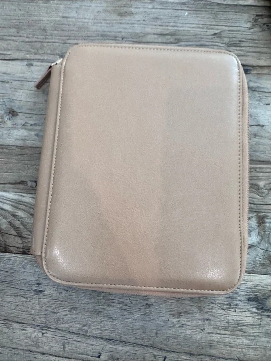 Tablet Sleeve Case - Beige Protective Zipper Cover