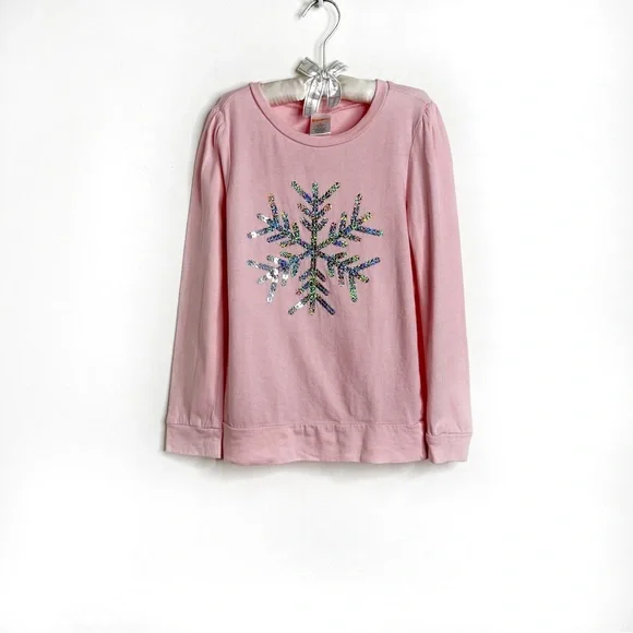 Gymboree Sequin Embellished Snowflake Tee