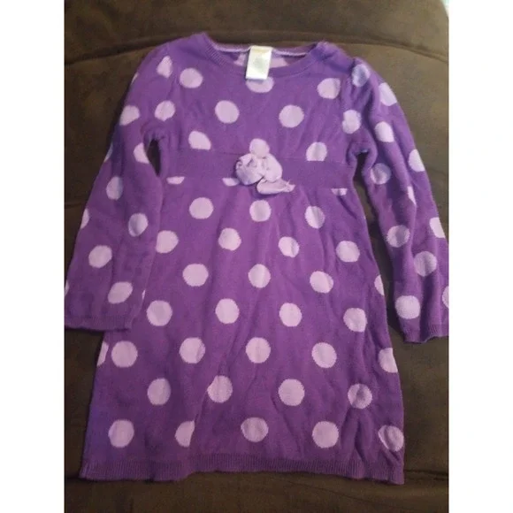 Gymboree mousing around purple‎ dress 4t