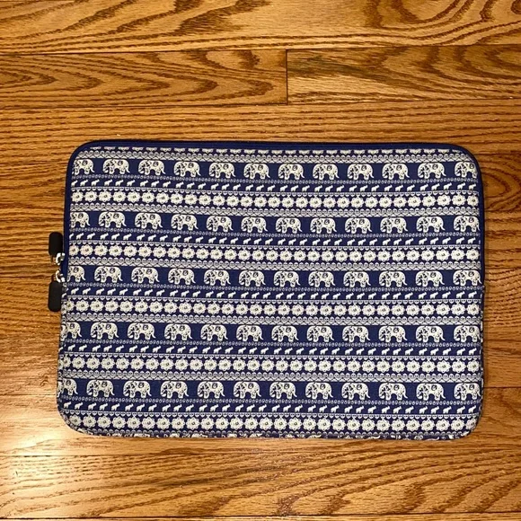 15 inch zip up cloth laptop sleeve