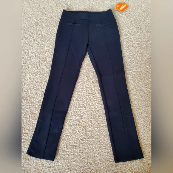 Gymboree Black Cotton Blend Pants Girls 8