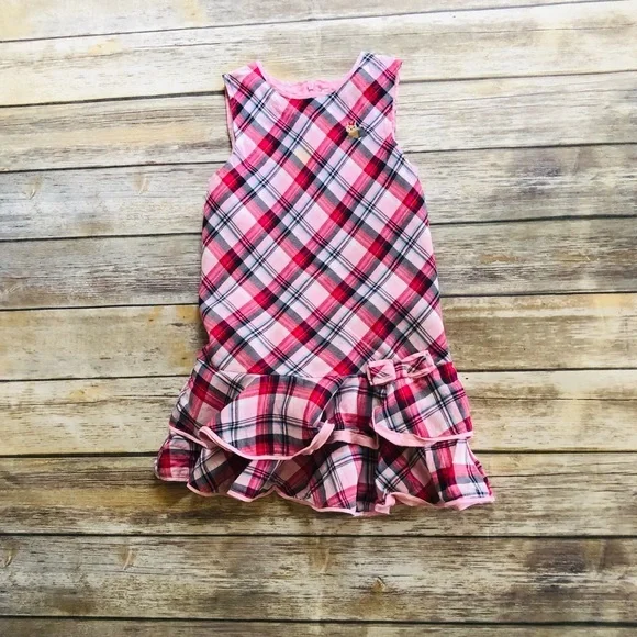 Vintage Gymboree gorgeous plaid dress! Size 8