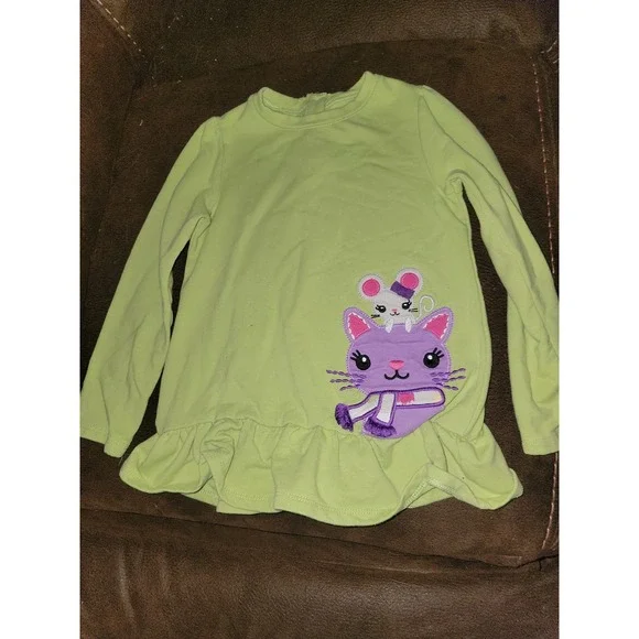 Gymboree mousing around cat mouse top size 5t