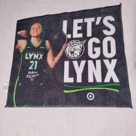 WNBA MINNESOTA LYNX Women's BASKETBALL Sweat Towel (1) 17.5