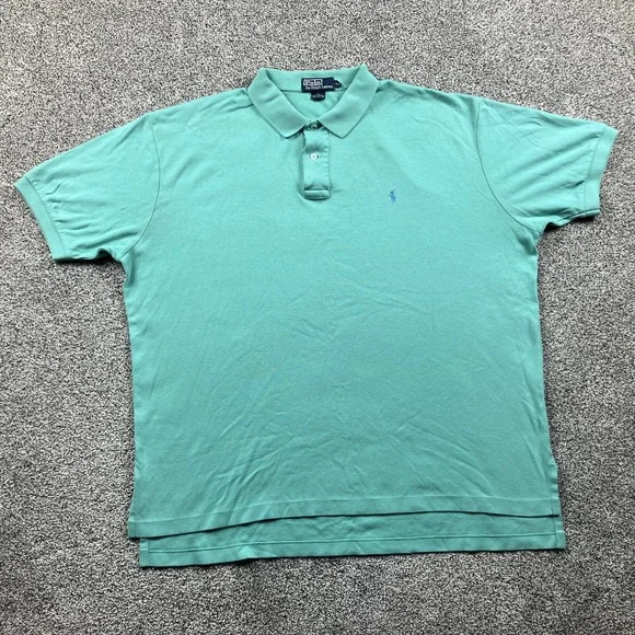 Vintage Polo Ralph Lauren Shirt Size Extra Large Golf Preppy Pony Logo Mens Soft