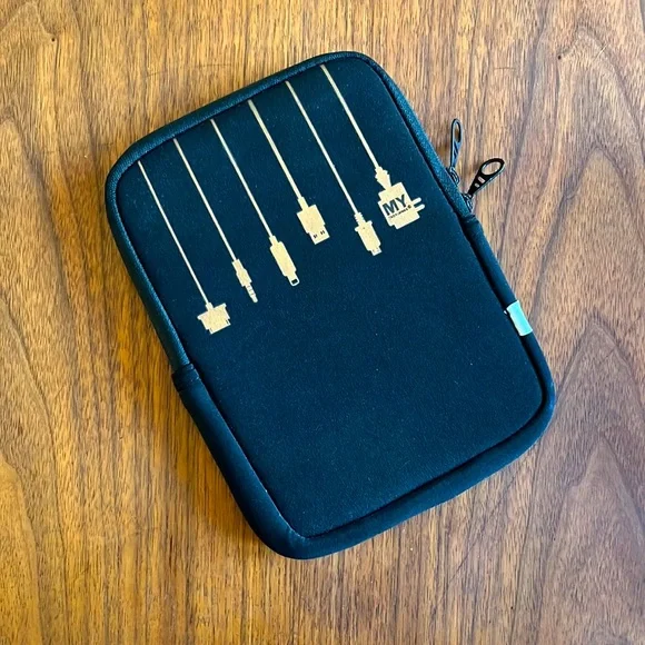 Tablet Sleeve & Stand MY Tagalongs 2 In 1 Black Black and Copper