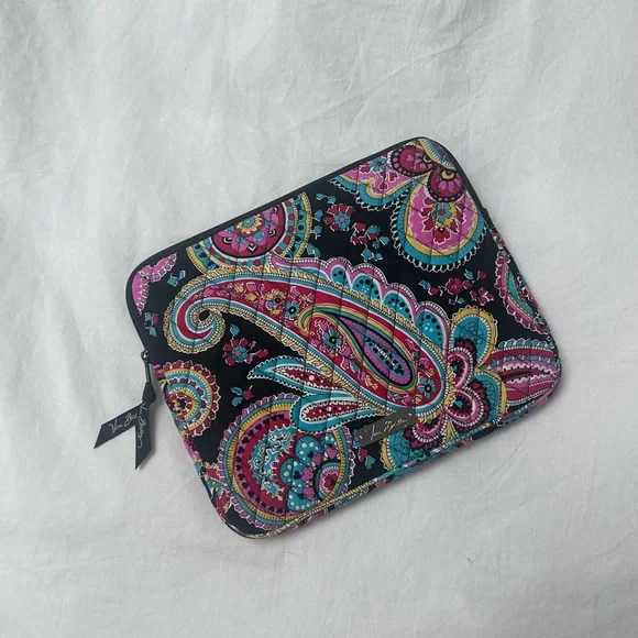 Vera Bradley Parisian Paisley Tablet Sleeve Purse Pouch