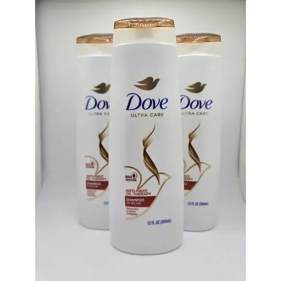 NEW Dove Anti Frizz Oil Therapy Ultra Care Shampoo