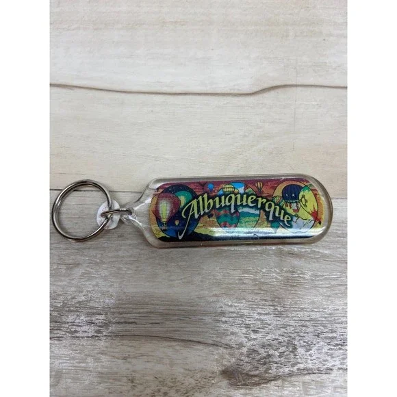 Vintage Albuquerque Key Chain Travel Suvenir