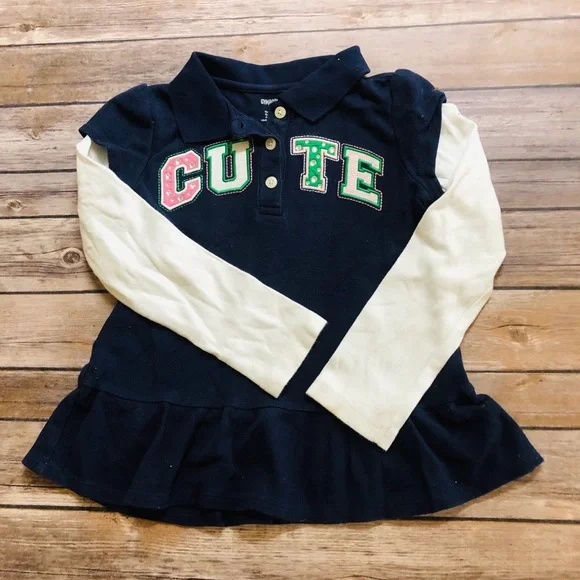 Gymboree ‘cute’ long sleeve T! Girls Size 7