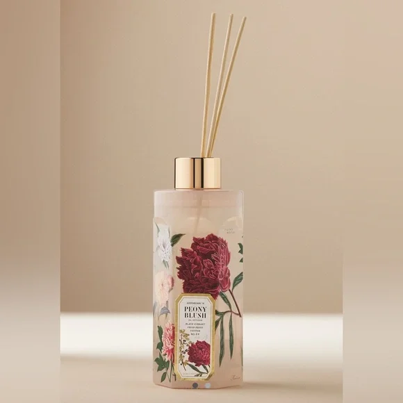 Anthropologie Peony Blush Reed Diffuser