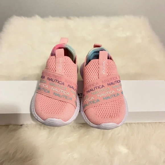 New baby size 5 Nautica sneakers