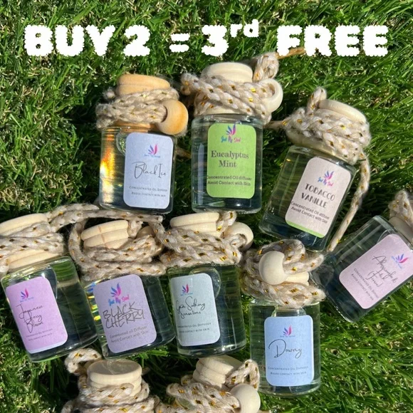 Aromatherapy Car Diffuser Set