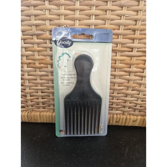 3 VTG Goody Hair Pick Lift Comb NIP Retro USA 2000 Style 27103‎