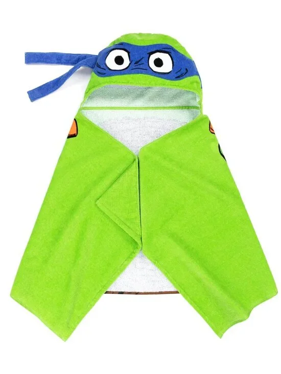 Teenage Mutant Ninja Turtles Kids Cotton Hooded Towel , 51 in x 22 in