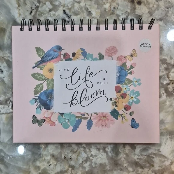 New Floral Pink Weekly Planner
