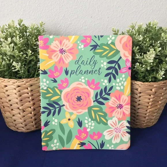 Spiral Daily Planner And 5pc. Sticker Sheets