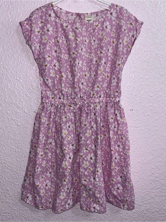 OshKosh B'gosh Lavender Floral Casual Dress