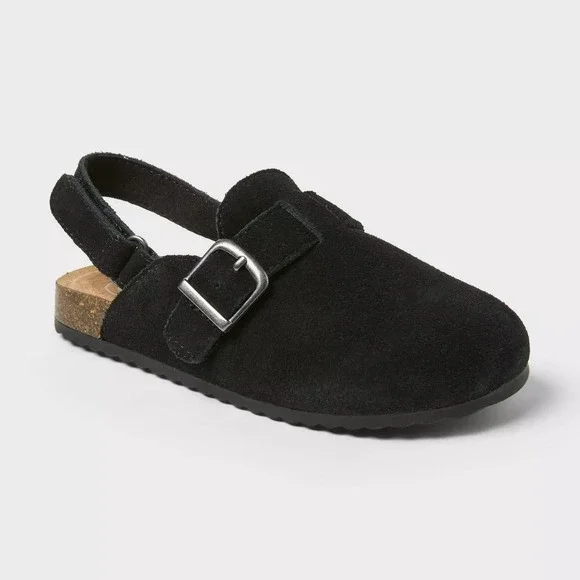 Cat & Jack Toddler Berlin Clogs Black Size 9T New With Tags