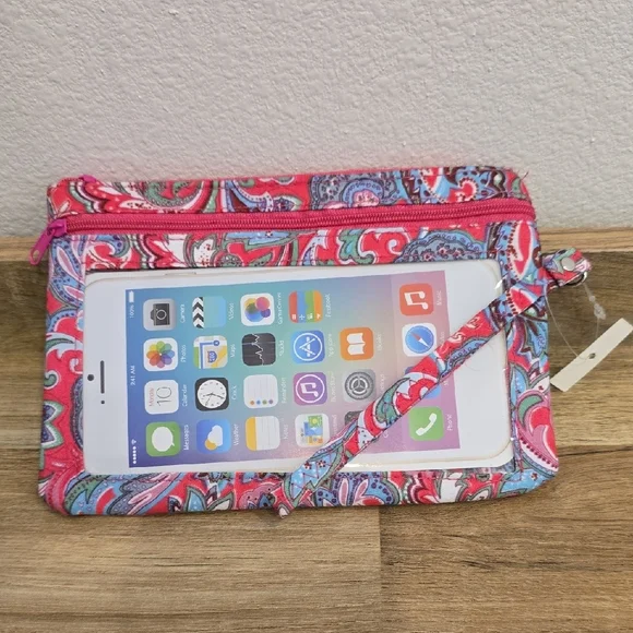 Colorful Small Tablet Sleeve with Paisley Design