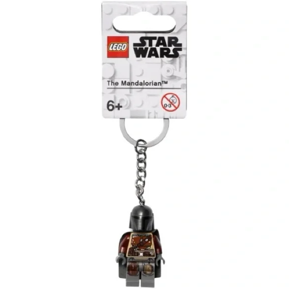 Lego Star Wars The Mandalorian Key Chain NWT