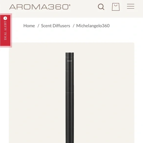 Michelangelo360 Black Scent Diffuser