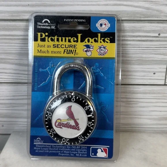 Thumbwheel Technology Picture Locks (Cardinals )