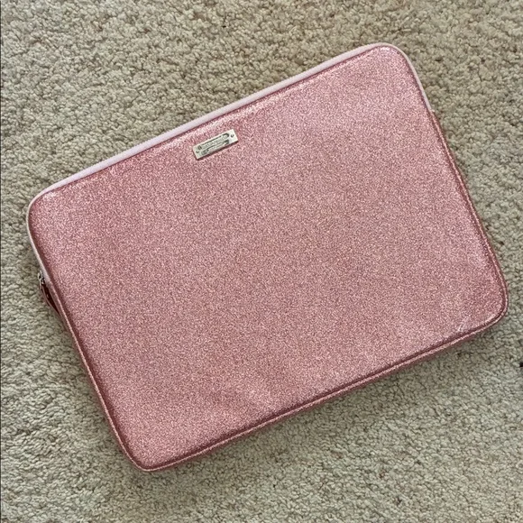 Kate Spade Sparkling Rose Gold Tablet Sleeve