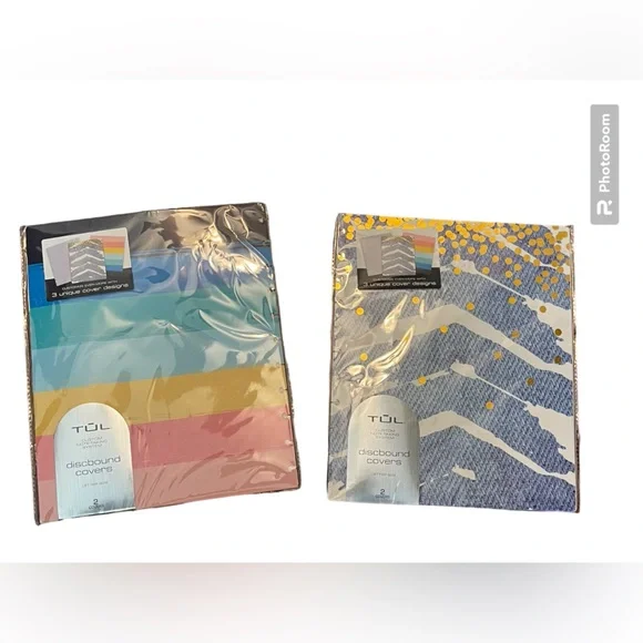 NEW TUL Colorful Discbound Covers Bundle ~ 2 Covers Each Pack