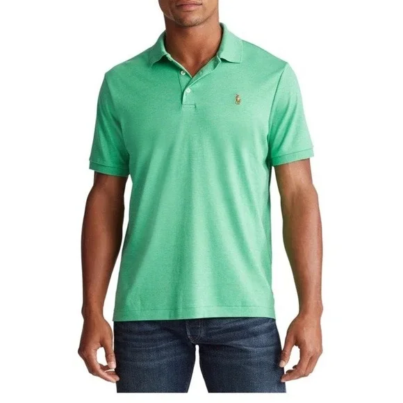 Polo Ralph Lauren Polo Shirt Men's Size XXL‎ Classic Fit Soft Touch Palm Green