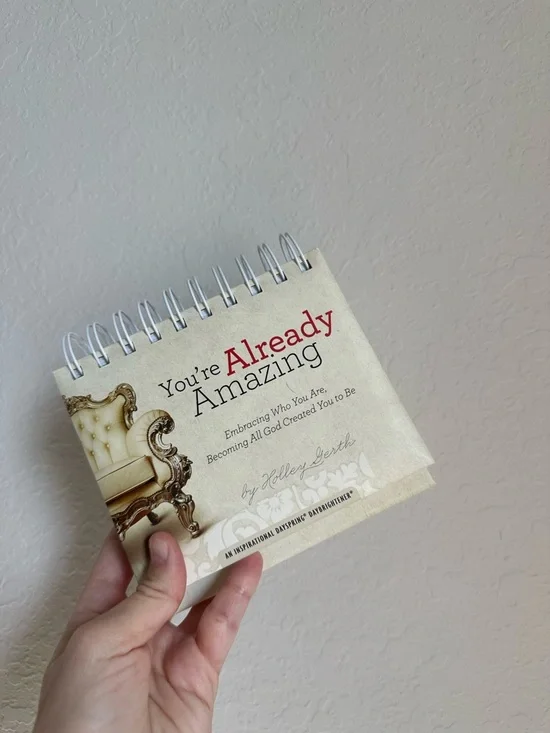 You're Already Amazing - Inspirational Spiral Daily Calendar