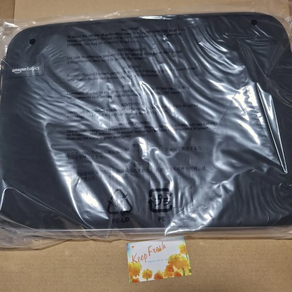 Amazon Basics Black Tablet Sleeve