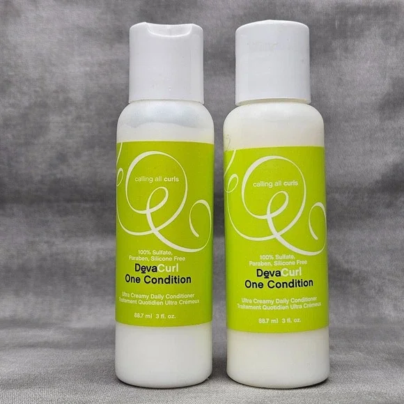 DEVACURL Original One Condition Ultra Creamy Daily‎ Conditioner 2 Bottles-3oz ea