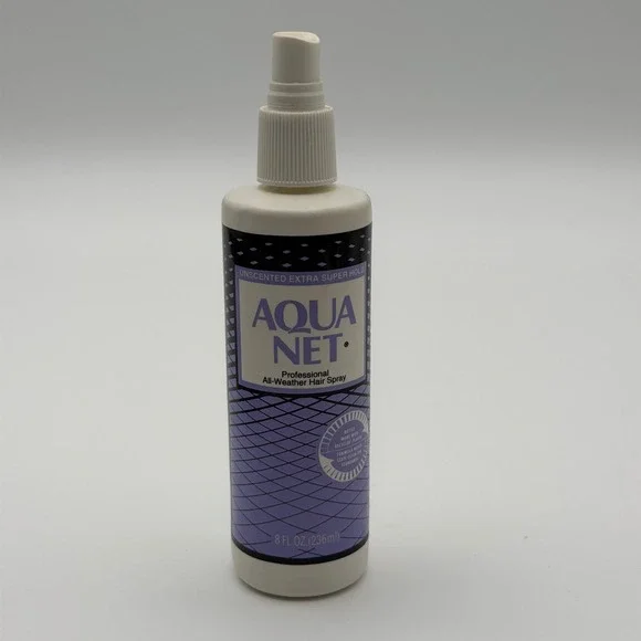 Aqua Net Unscented Extra Super Hold Professional All-Weather Hair Spray 8oz Pump