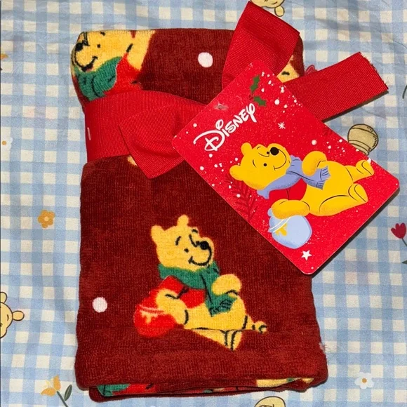Winnie the Pooh Red 2-pack Hand Towels
