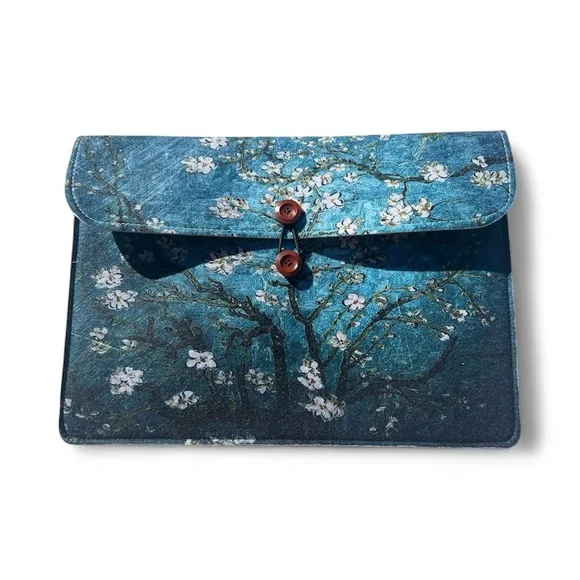 Van Gogh Almond Blossom Laptop Sleeve / Tablet Case – 11.5” x 16.5”