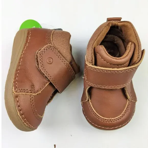 Stride Rite Mateo Infant Size 3 Sierra Brown Boots