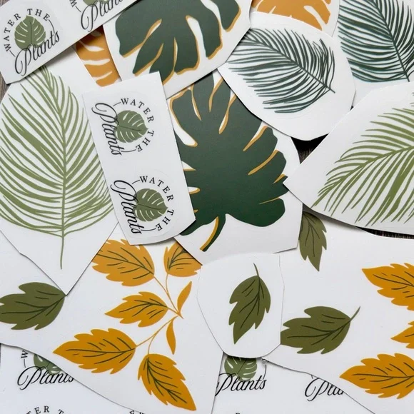 ❤️$2 Leaves Not So Mystery Happy Planner Sticker Set