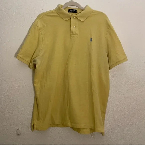 $14 OR 4 $14 items for $40 Polo by Ralph Lauren Yellow Men's Shirt 2XL