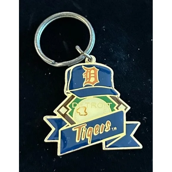 Vintage Detroit Tigers American‎ League Champions Keychain MLB
