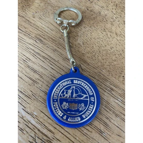 International‎ Brotherhood Of Pottery & Allied Workers Keychain