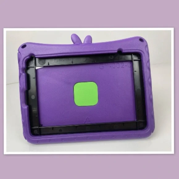 Kids Shockproof Foam Case Handle Cover Stand for iPad Mini 6 Purple
